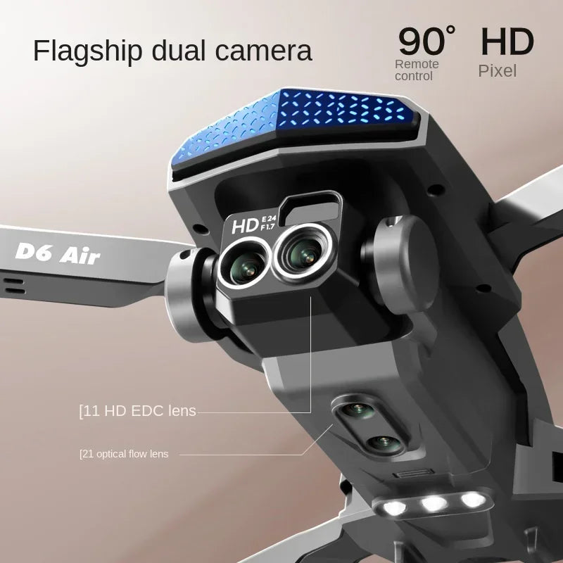 8K HD Drone with Dual Camera Optical Flow GPS, Obstacle Avoidance