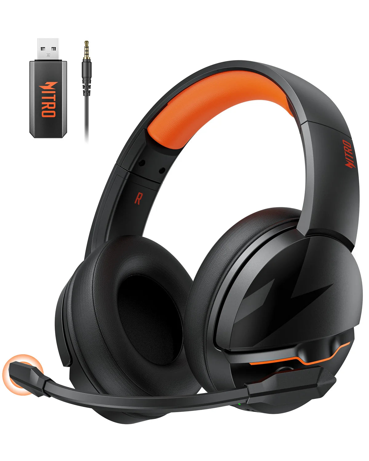 Gaming Headphones for PC, Meeting, Music, PS4 Wireless Gaming Headset