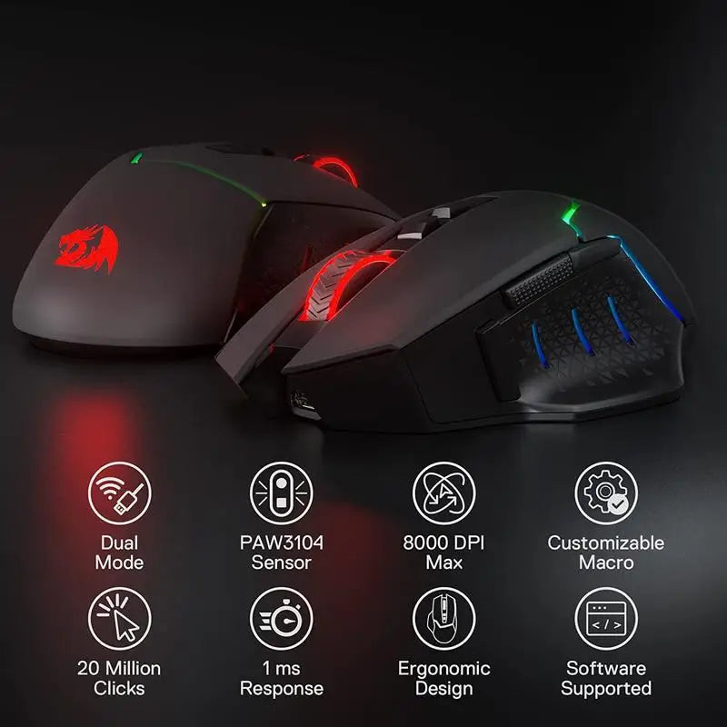 Wireless Gaming Mouse for PC and laptop