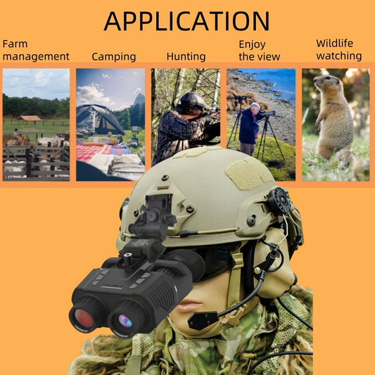 HD Night Vision Goggles with Head Strap