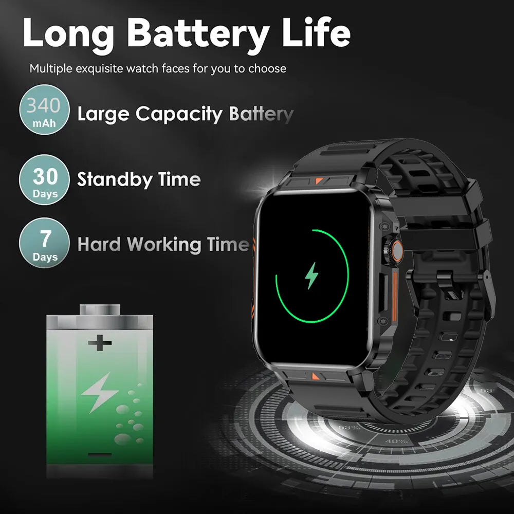 100+ Sport Mode Smartwatch for Men Women