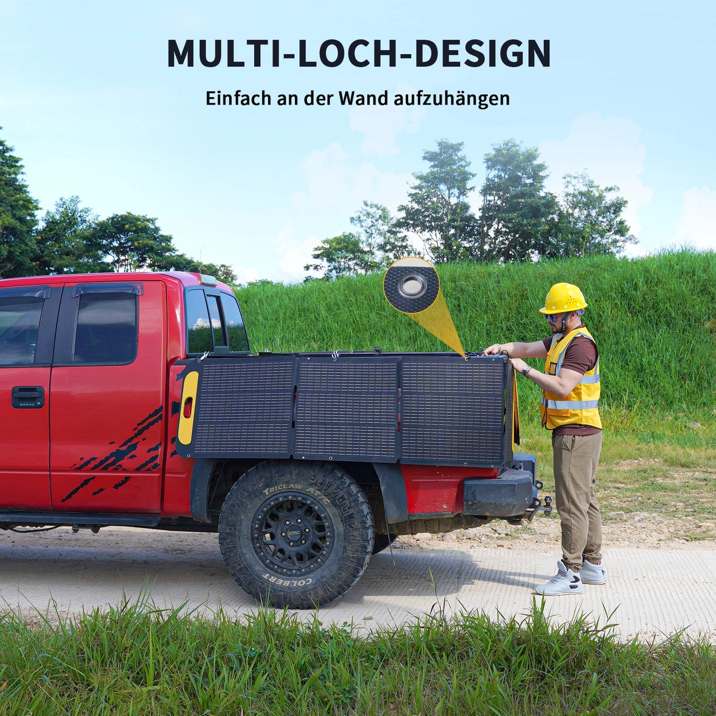 110W Portable Waterproof Foldable Solar Panel