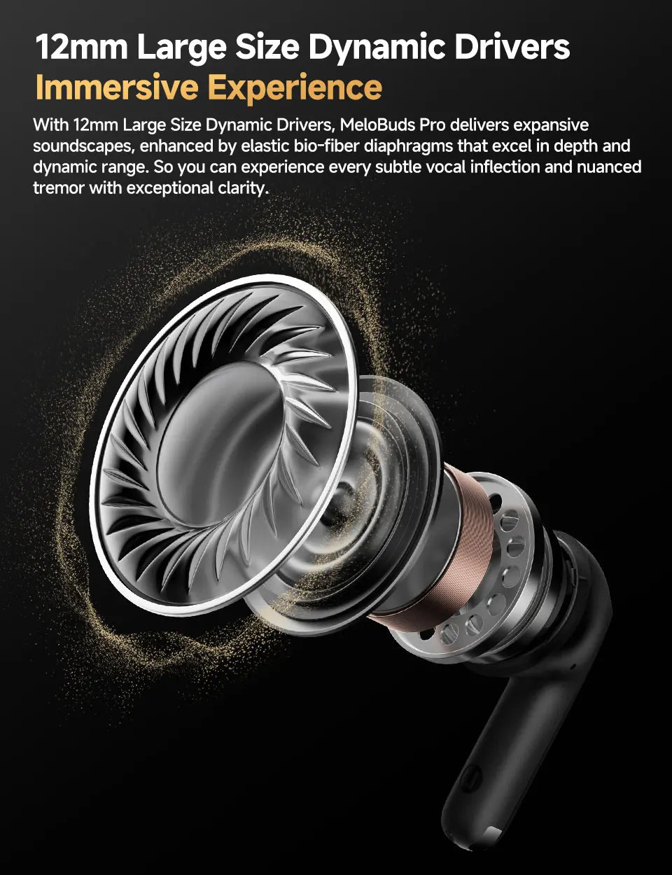 ANC Bluetooth 5.3 Earphones, Wireless