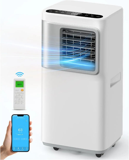 Portable-Air-Conditioners-16,000-Btu - 5 in 1 Wifi Smart Air Conditioner
