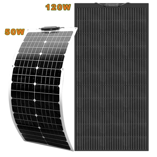 12V Flexible Solar Panel Kit