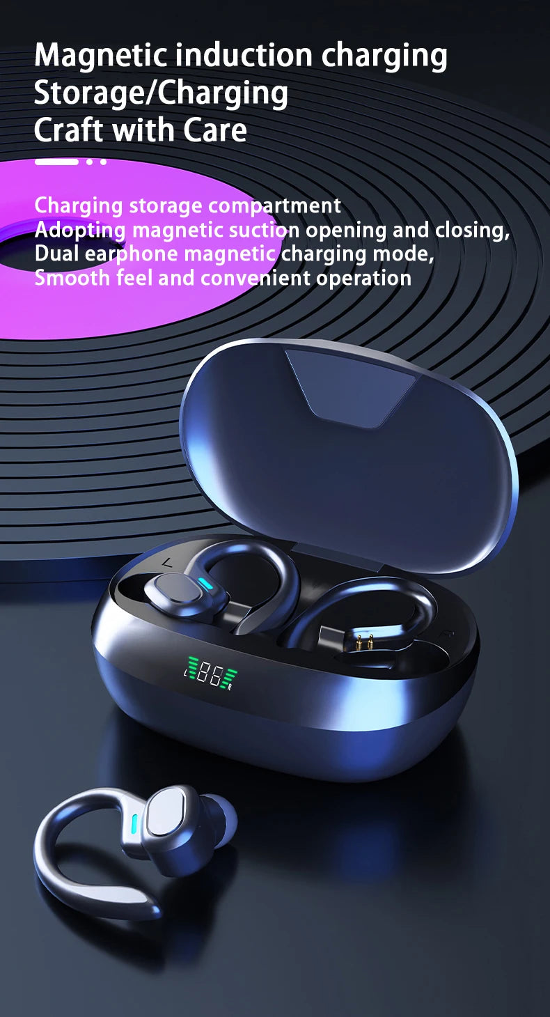 Wireless Earphones Sport Ear Hook, Waterproof