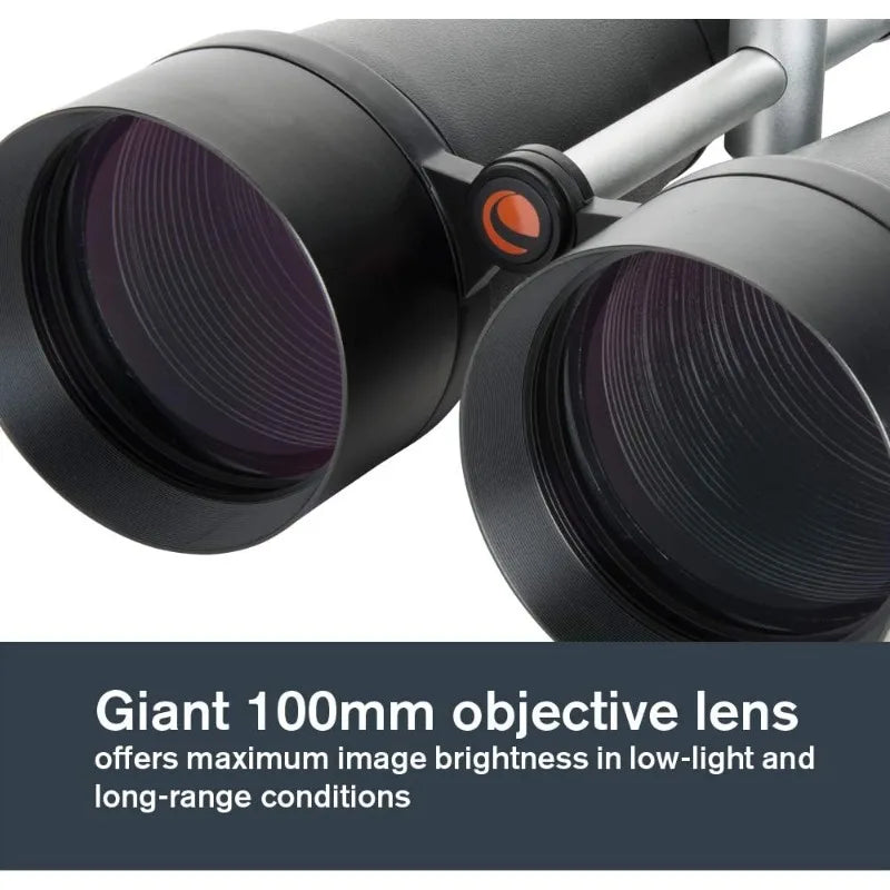 25X100 Binocular  Outdoor and Astronomy Binoculars  Powerful 25x Magnification