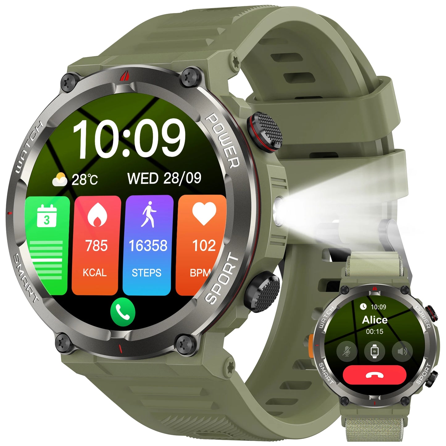 2025 New Blackview W50pro Waterproof Smartwatch