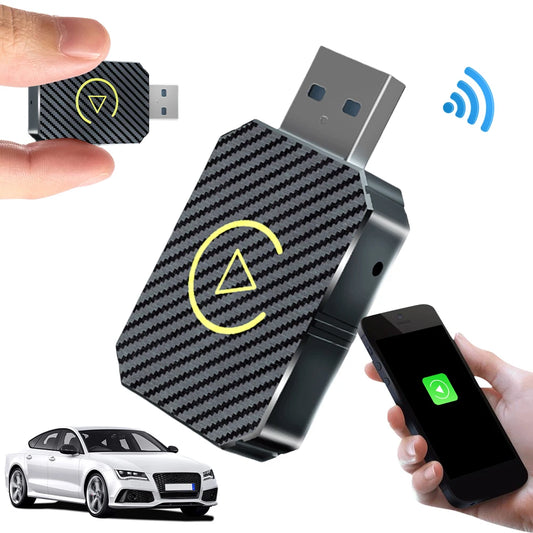 Wireless Carplay Android Auto Adapter Plug&Play