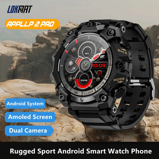 LOKMAT New APPLLP 2 PRO Rugged Sport Android Smart Watch