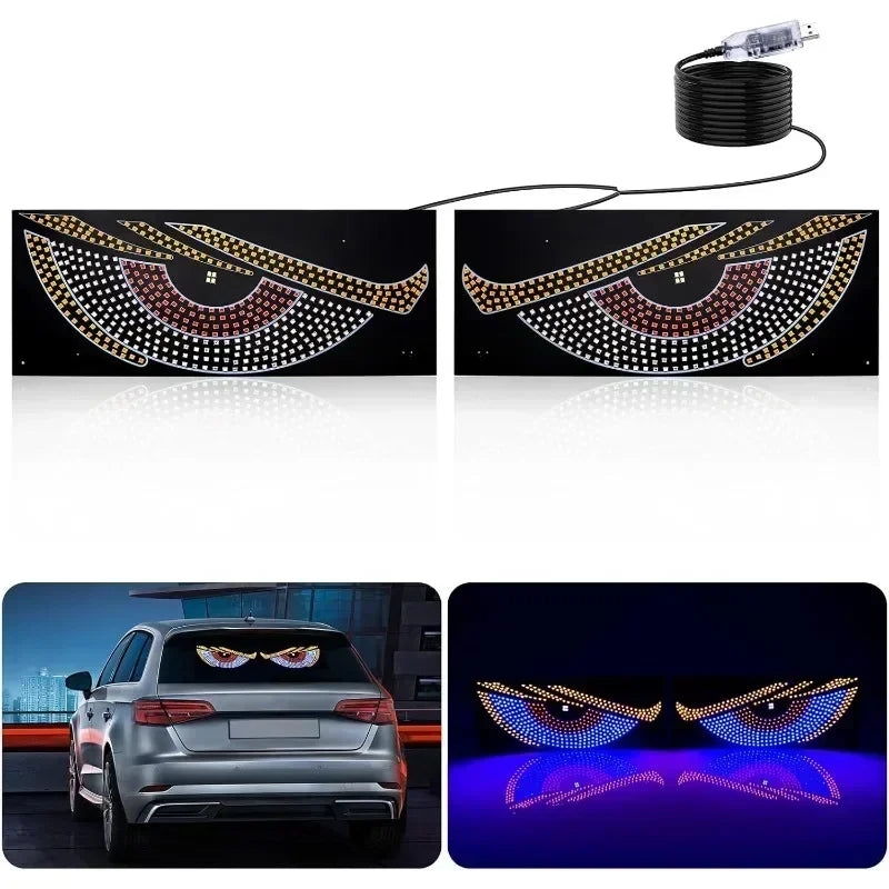 Devil Eyes LED Light for Cars Trucks Windshield Window Front and  Rear