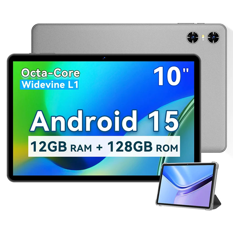 2025 Tablet Android 15 8-core,with face unlock