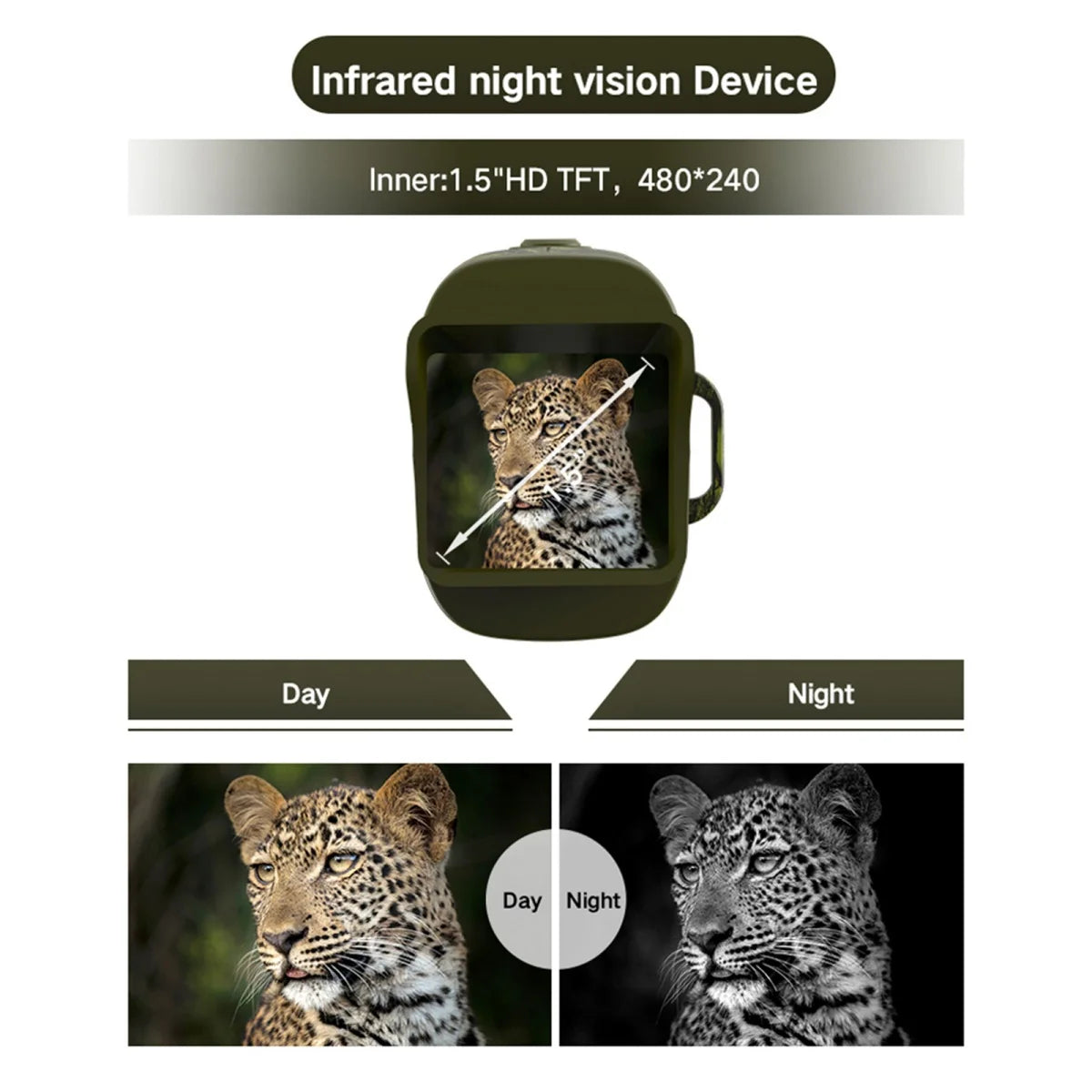 Night Vision Goggles,4K 984ft 7 Level Digital Night Vision