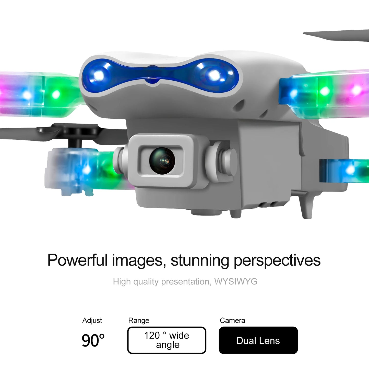 New RC Dual Camera Drone,4K