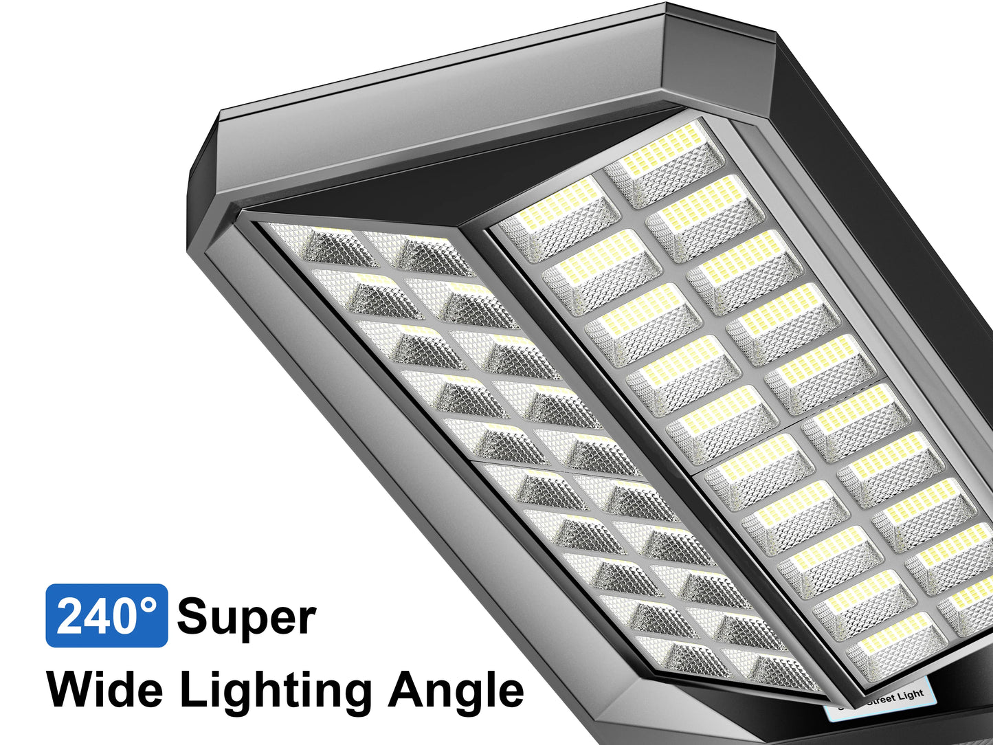 8000W Outdoor Solar Street Light High Brightness, w/ Remote Control, Waterproof