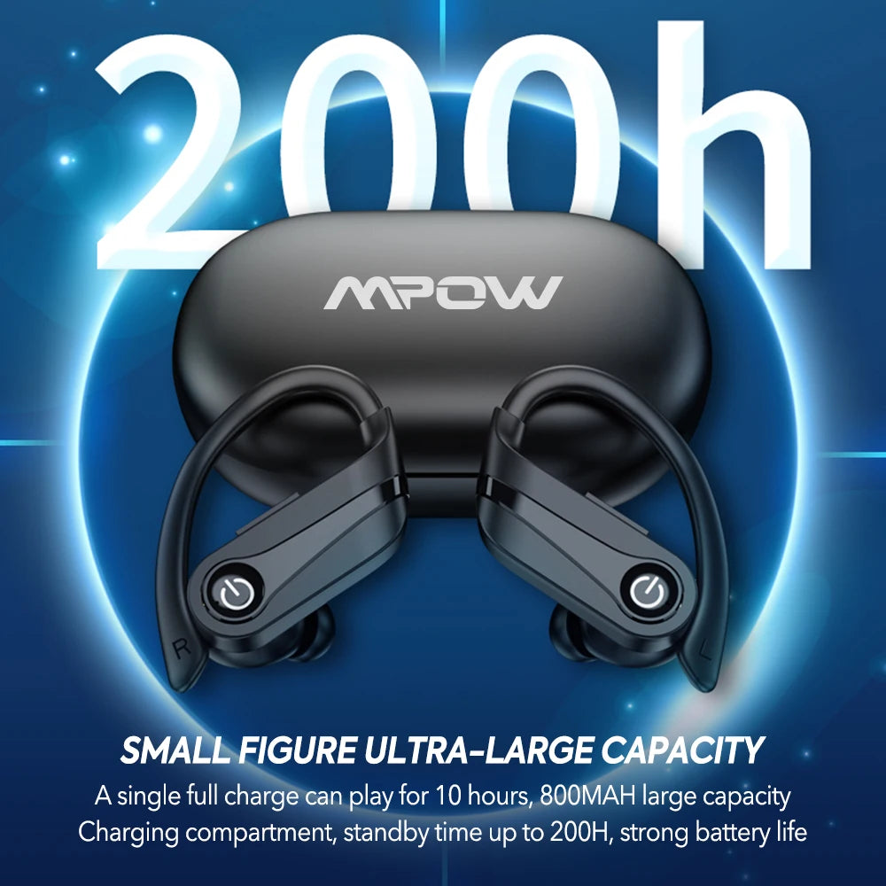 Bluetooth 5.3 Wireless Earbuds with Mic