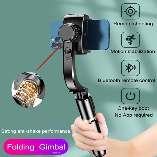 2024 New Gimbal Stabilizer Selfie Stick