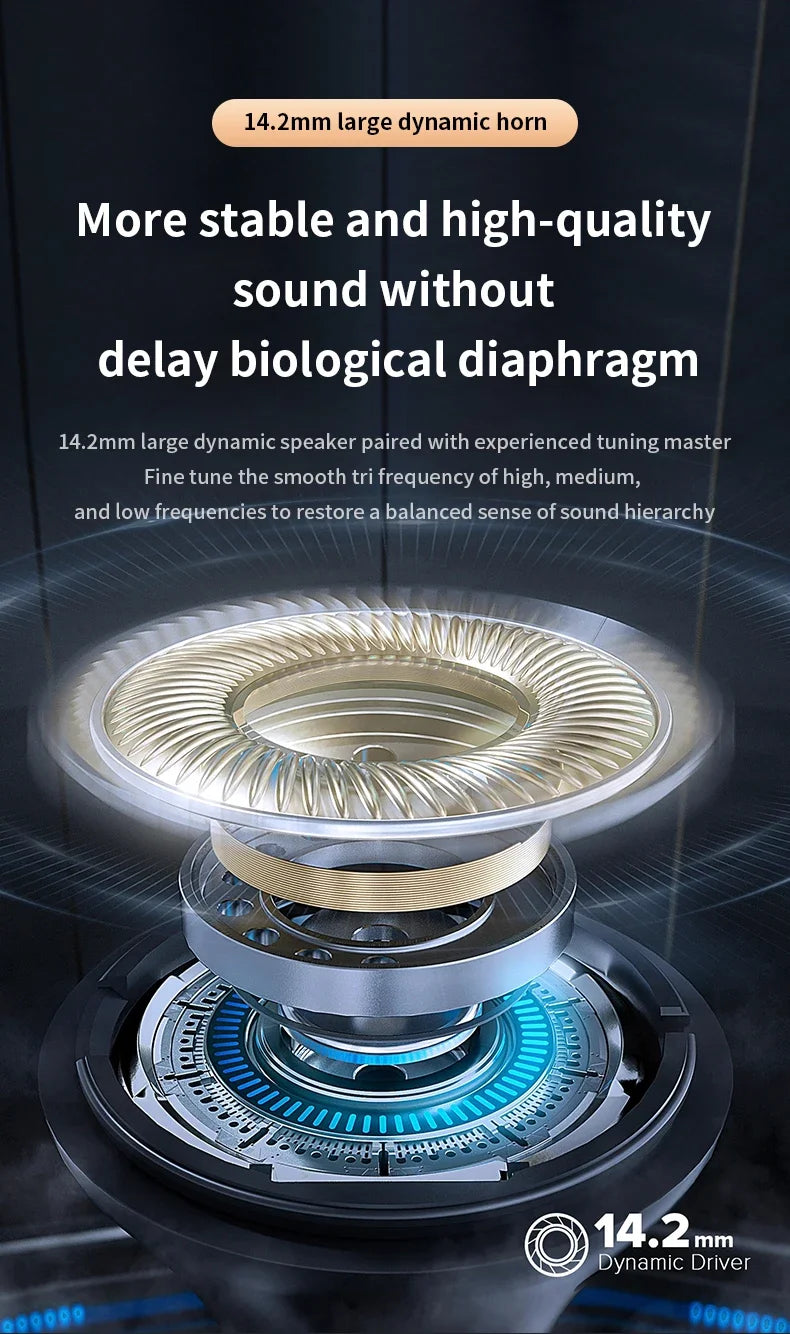 Invisible Sleep Earphones, Wireless , Waterproof  Touch Control Headsets