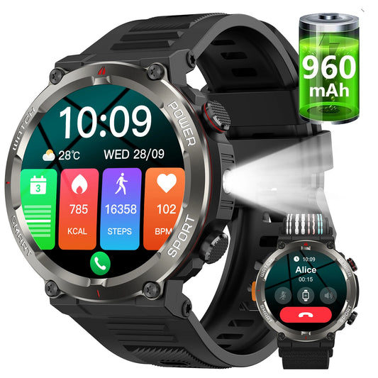 2025 New Blackview W50pro Waterproof Smartwatch