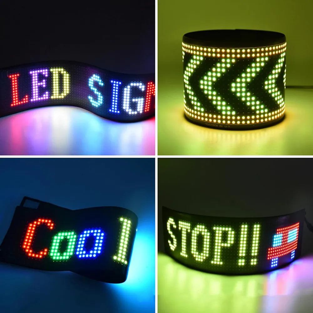 2PCS Car Led Signs Lights Devil Eyes Light for Truck Taxi