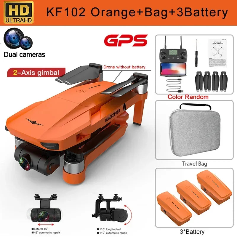4K GPS Foldable Drone Aerial Photography