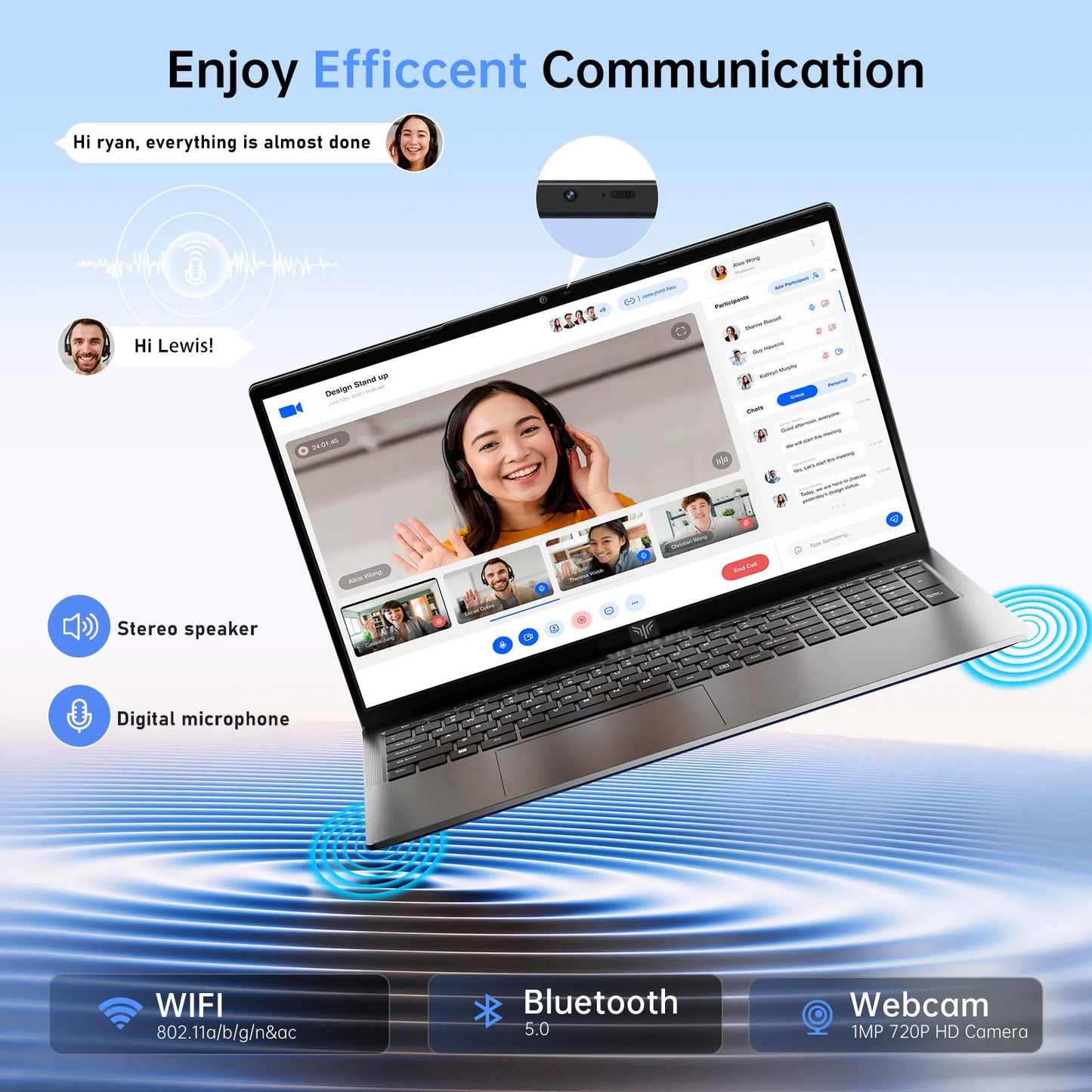 17.3inch Laptop with High Performance Quad Core