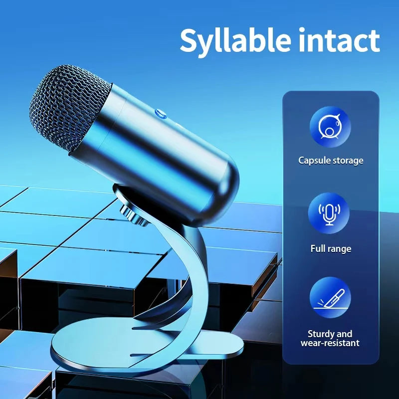 Professional Wired  gooseneck Gaming USB Microphone