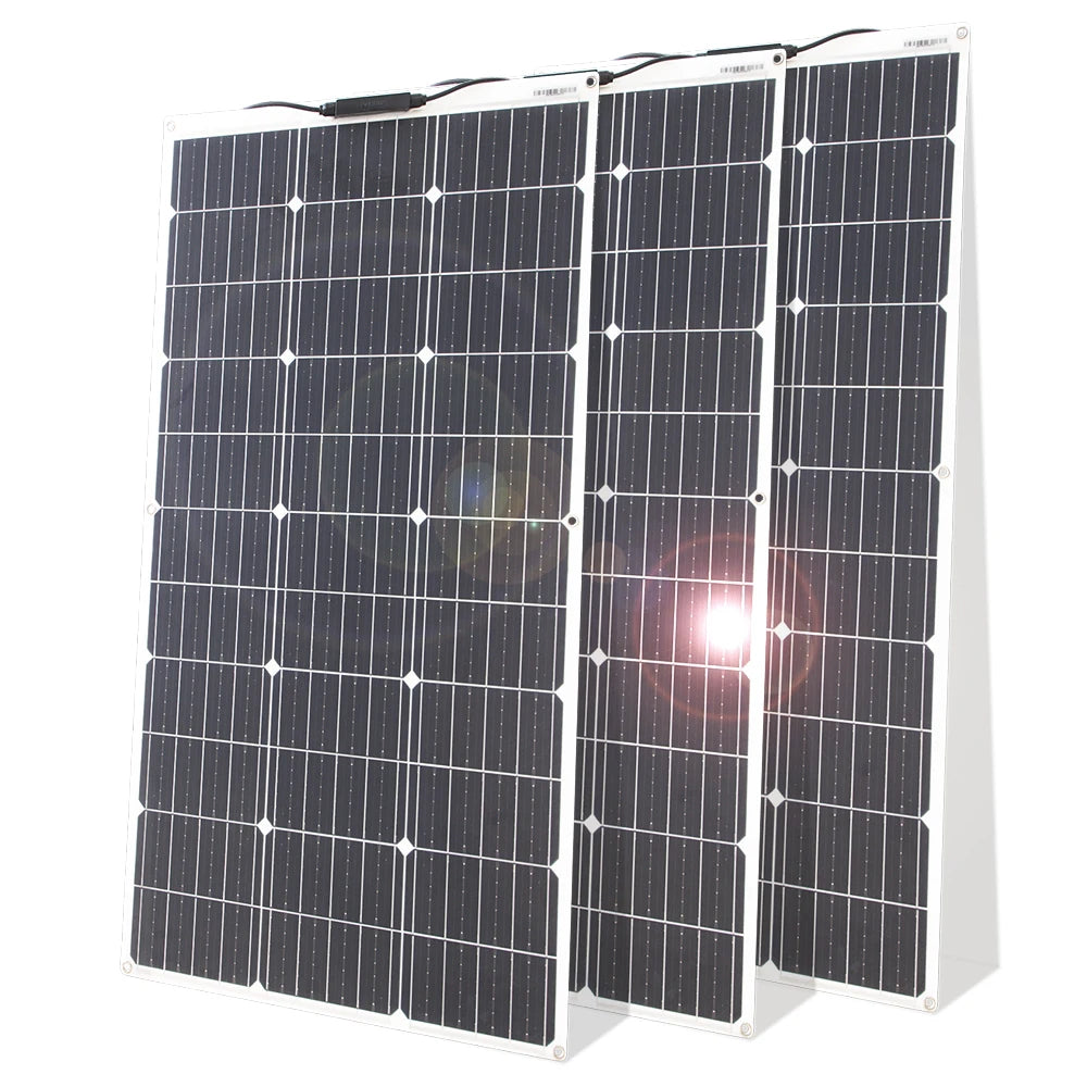 12V Flexible Solar Panel Kit