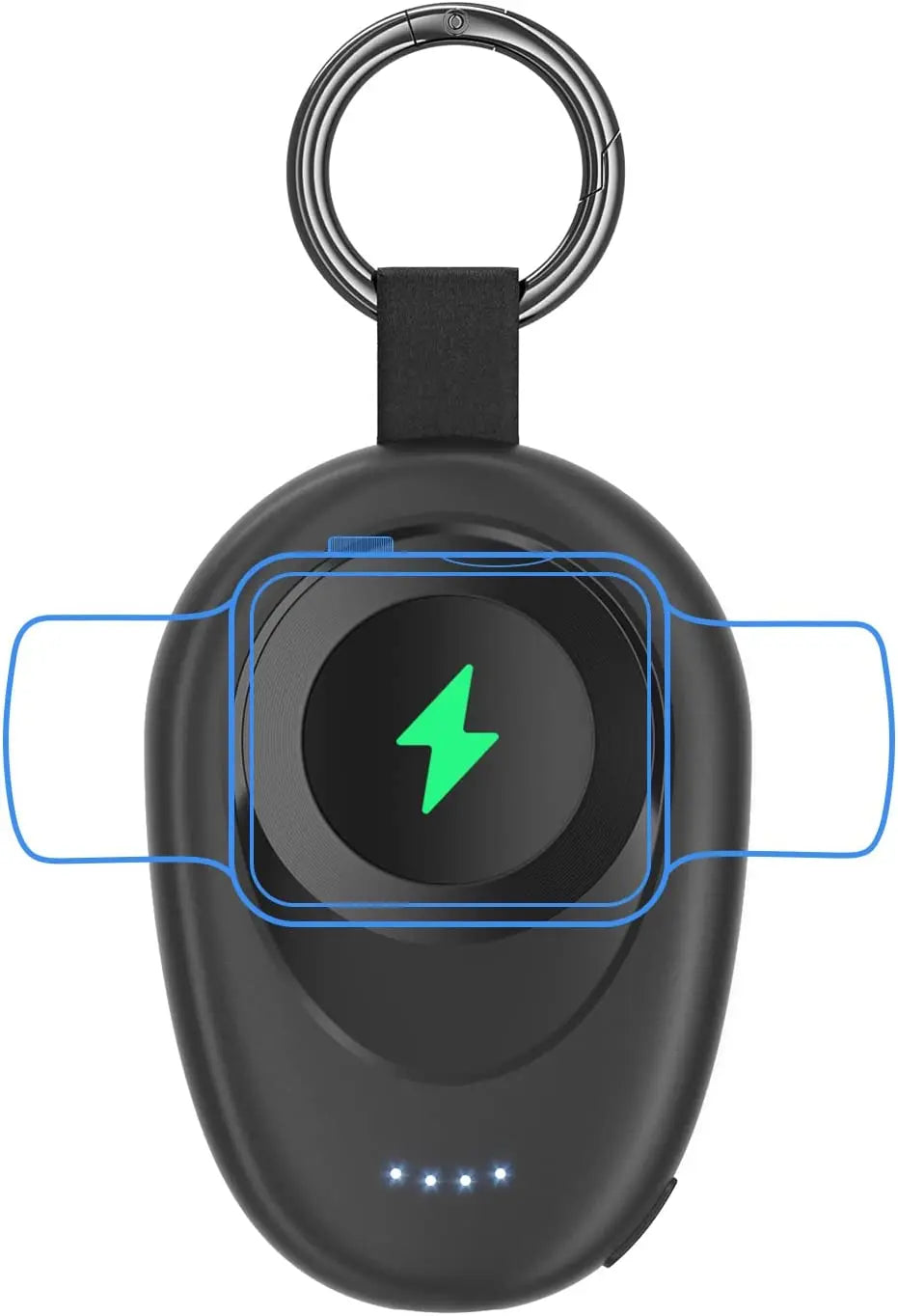 Portable Charger, Travel Power Bank , Wireless Keychain