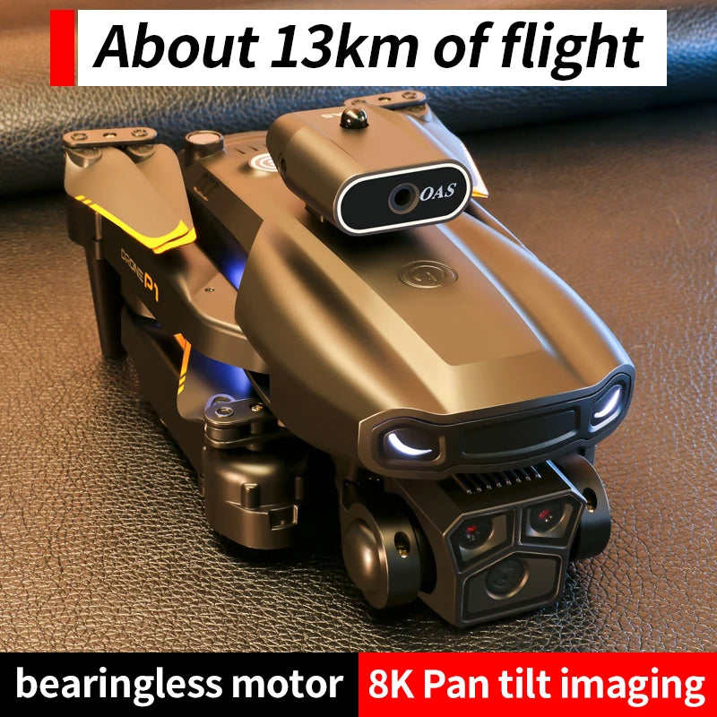 KBDFA P1 RC Drone Profesional Dual HD Camera Aerial Photography