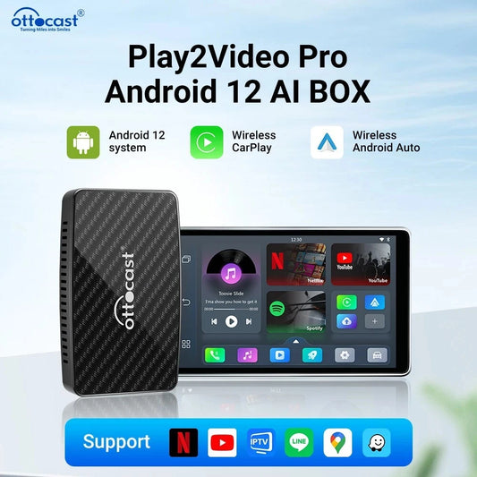 Video Pro Wireless CarPlay Adapter, Android