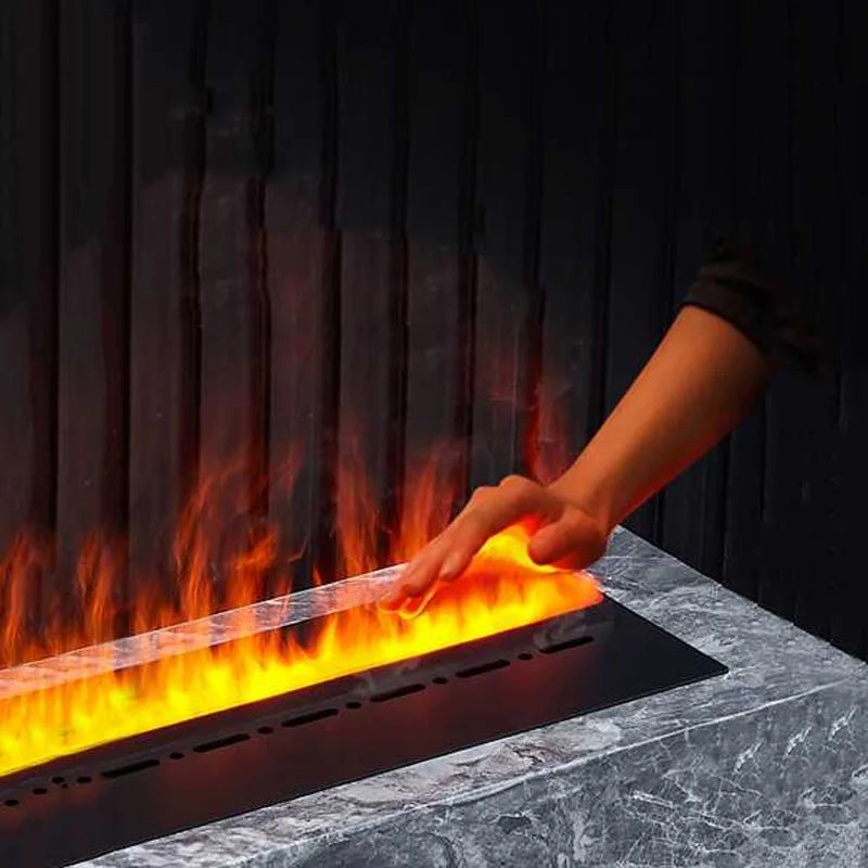 Smart atomization fireplace, 3D multi-color ,water vapor