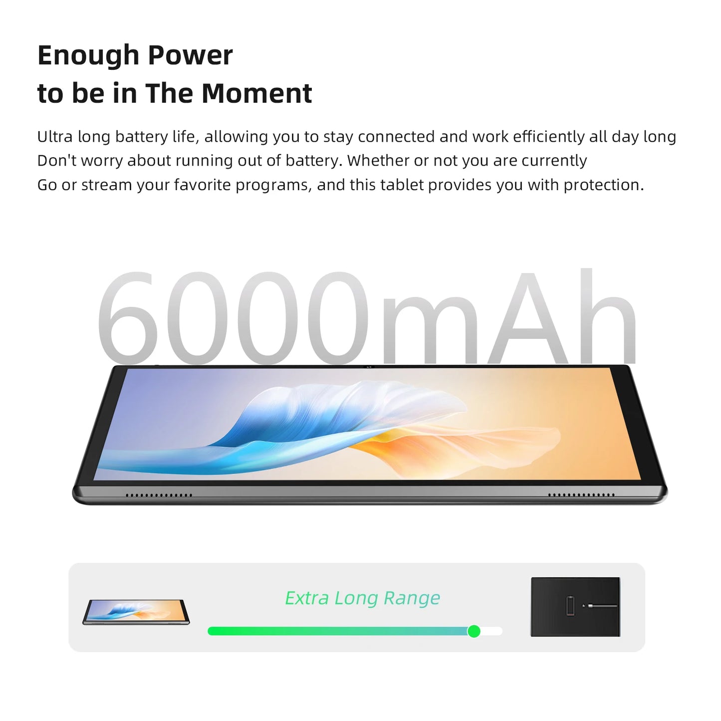 10 inch Android 14 Tablet,4GB (2GB+2GB Expansion)