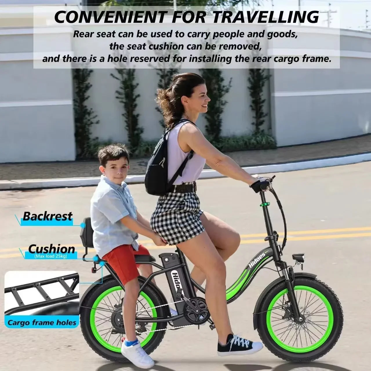 Folding Electric Bike 750W Powerful Motor