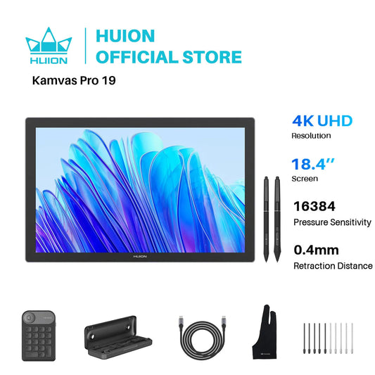 4K UHD Drawing Tablet with Touch Screen