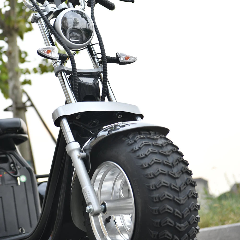 Adult Electric 3 Wheel Scooter 2000W Motor 18 Inch Off road Fat Tire