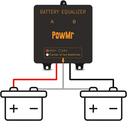 24V Battery Balancer Equalizer Protection, Solar Cell Regulator Voltage