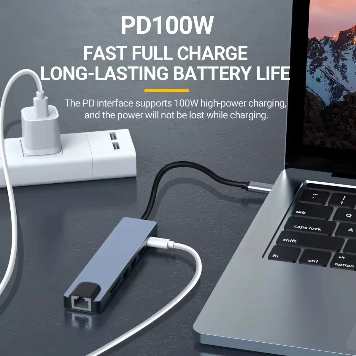 7 in 1 Type C Docking Station