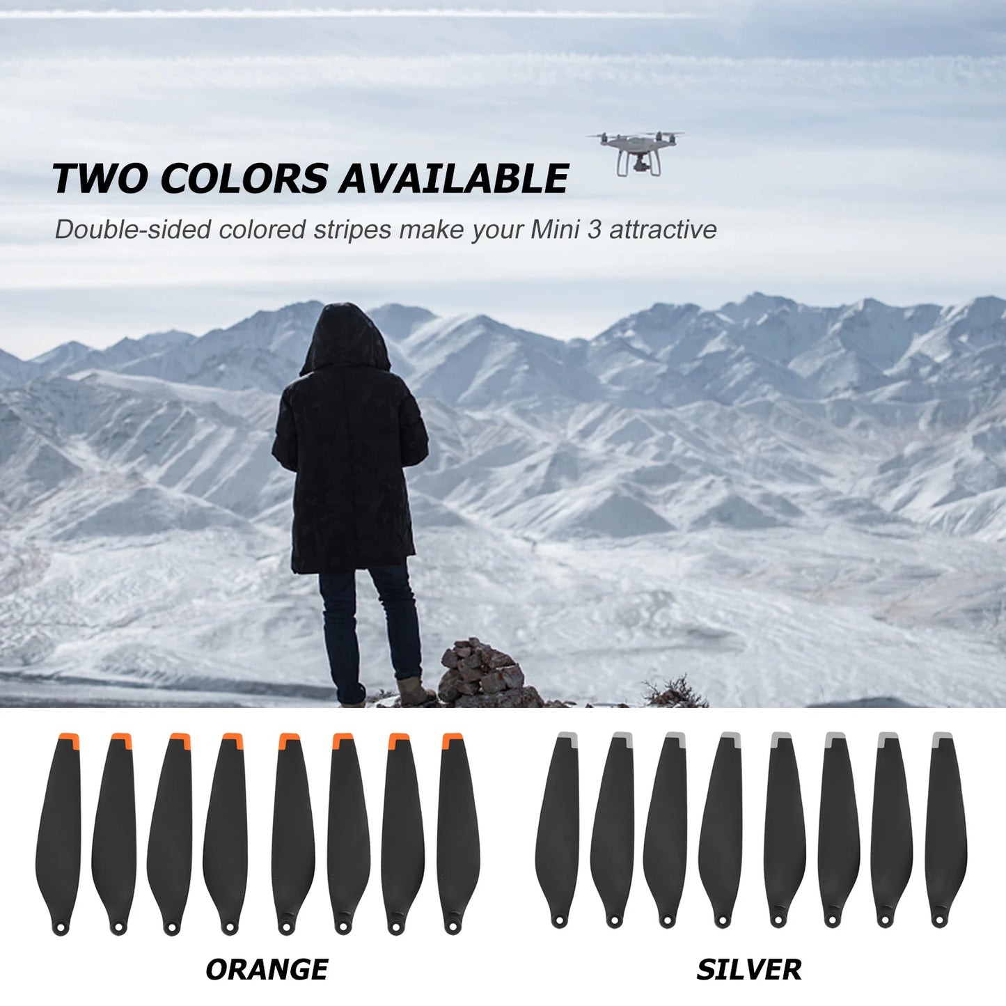 8pcs Propeller Replacement for DJI Mini 3