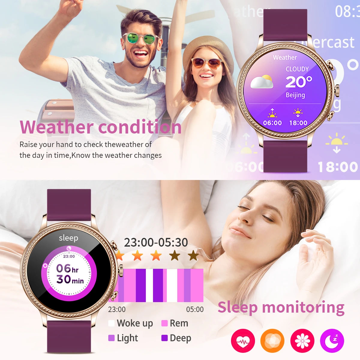 XIAOMI Mijia Luxury Women Smartwatch