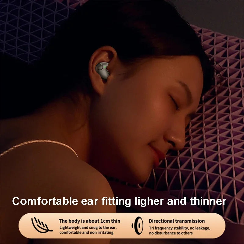 Invisible Sleep Earphones, Wireless , Waterproof  Touch Control Headsets