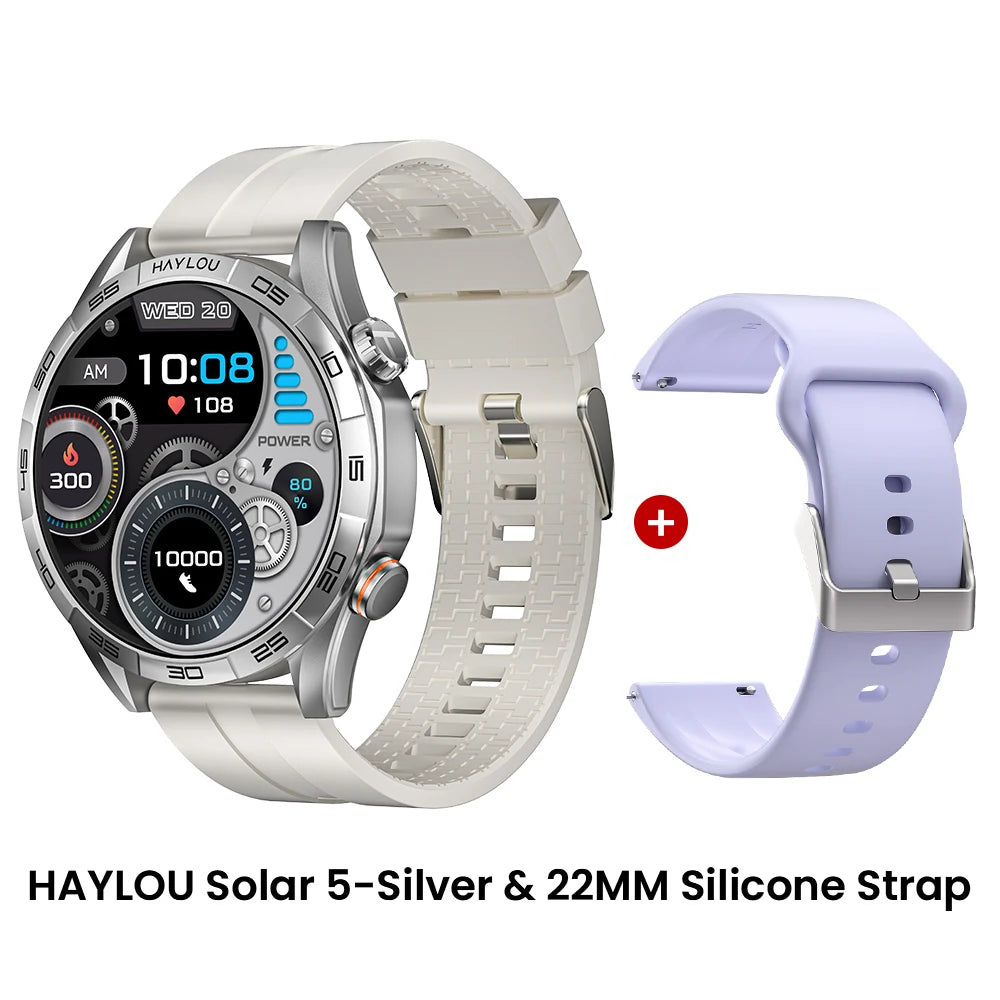 HAYLOU Solar 5 Voice Calling Smartwatch 1.58'' AMOLED Display