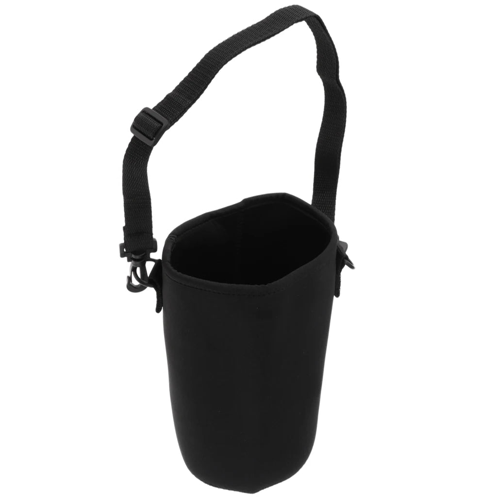 Water Bottle Holder Bag Case Pouch with Adjustable Shoulder Strap