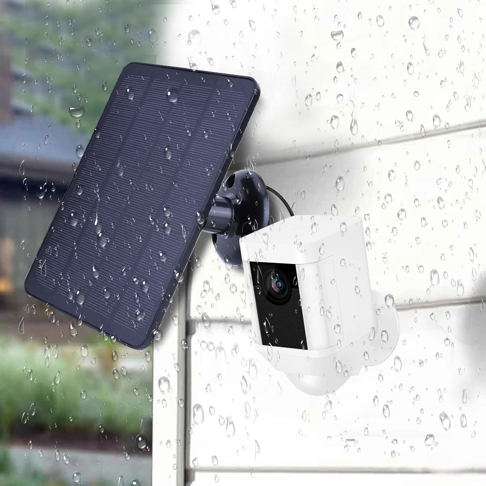 4W 5V Solar Panel Kit Waterproof Adjustable Wall Mount Bracket