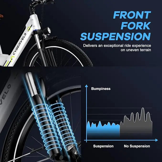 1000 Peak Electric Bike for Adults, up 80 Miles Removable Battery