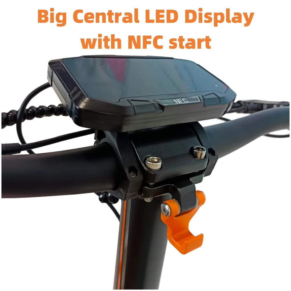 Off-Road  Dual Motor 48V 52V 20.8Ah Electric Scooter 1200W