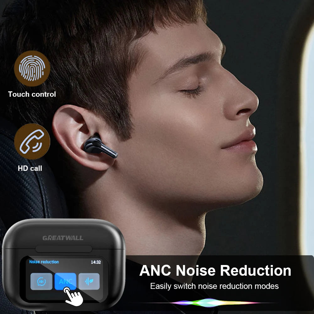 Original Wireless Bluetooth Earbuds with LED Touch Screen