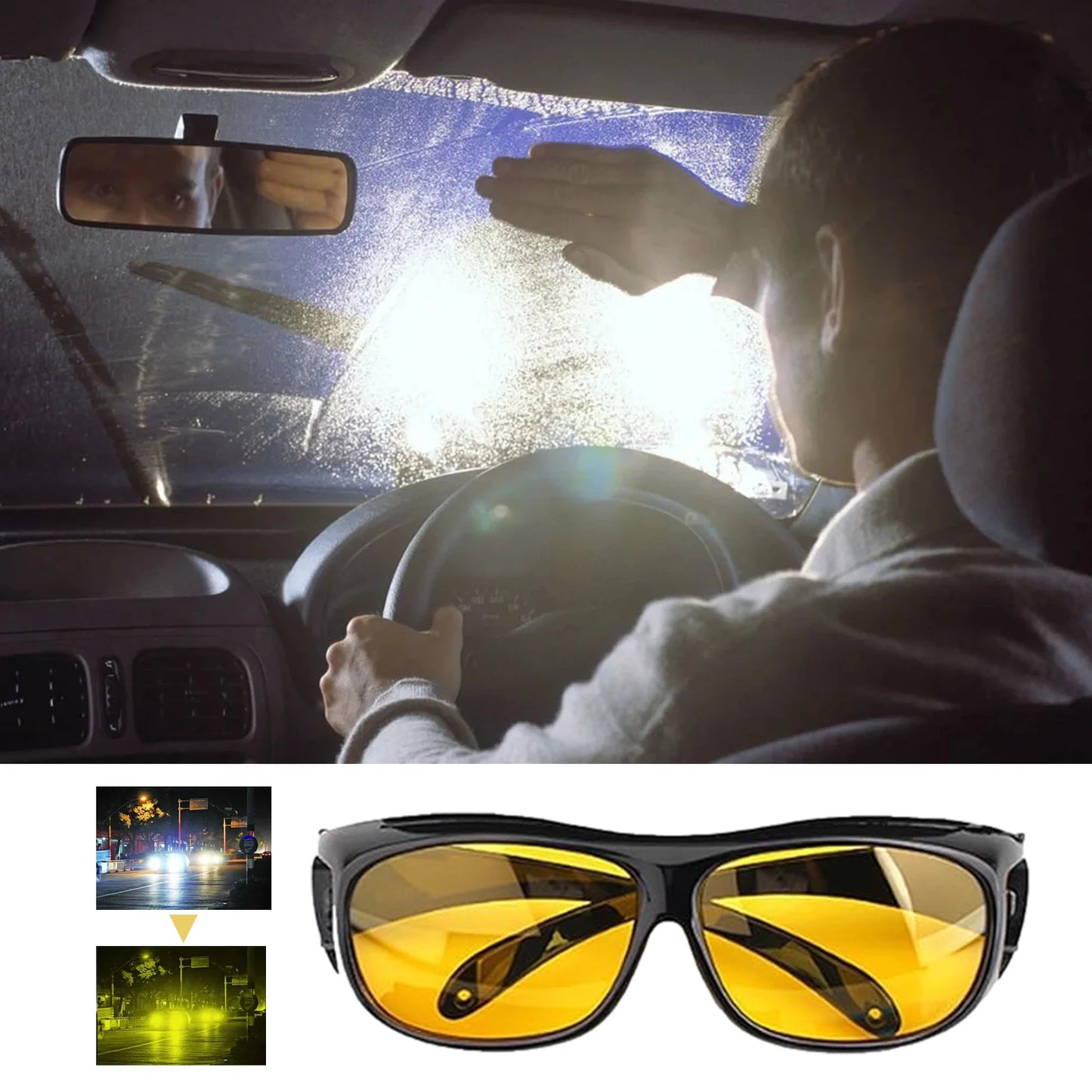 Cycling Polarized Night Vision Goggles
