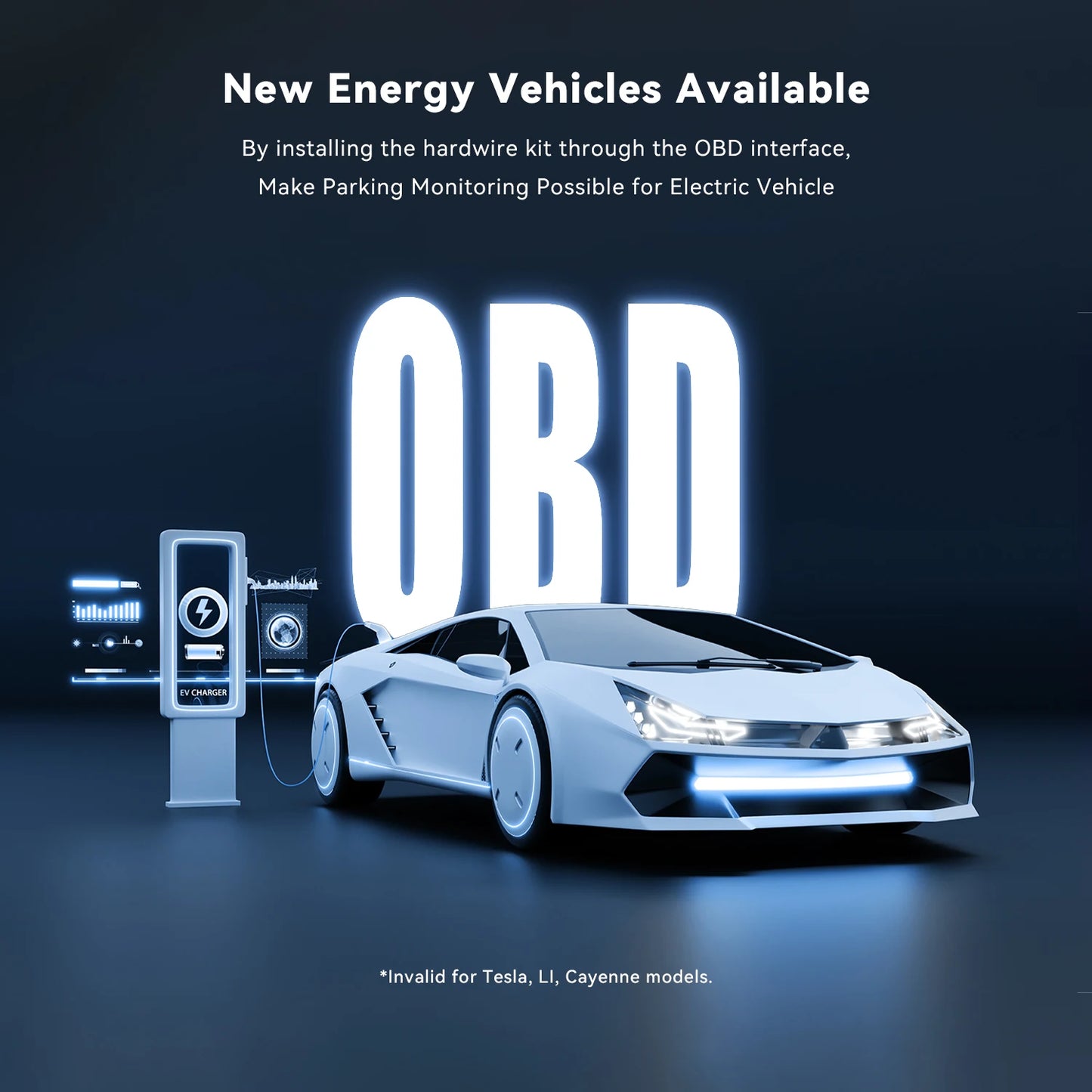 OBD Intelligent Hardwire Kit 24H Type-C Parking Monitoring