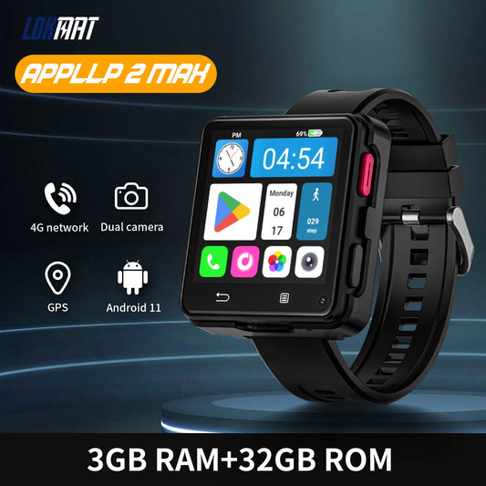 Android 11 Watch Phone Wifi Videos Calls Smart Watch 4G Network
